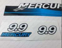Mercury 9.9HP Two Stroke SeaPro 1999-2006 Outboard Decal Kit